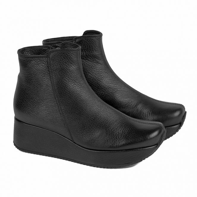 Кожаные женские ботинки Kelton 80662 cervo nero - Линия Моды.